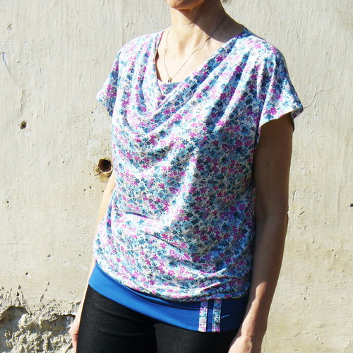 Triko jarní fialová - sleva — foto 2