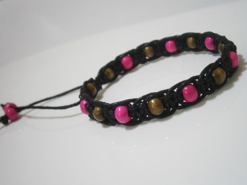 Macramé náramek — foto 4