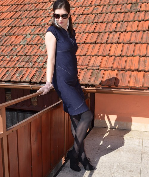 Džínové šaty — foto 4