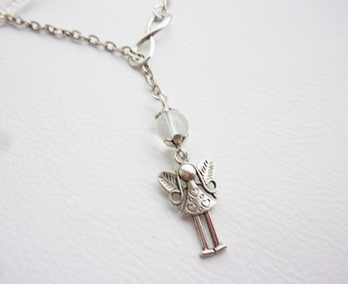 Amulet andílka s křišťálem — foto 2