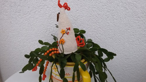Háčkovaná slepička KIKIKOKO - návod — foto 2