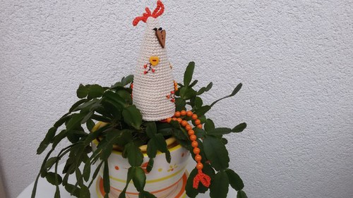 Háčkovaná slepička KIKIKOKO - návod — foto 3