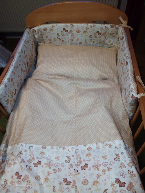 Povlečení béžový koník — foto 2