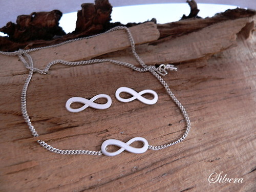 Stříbrné 925 Náhrdelník, ... INFINITY.... — foto 3