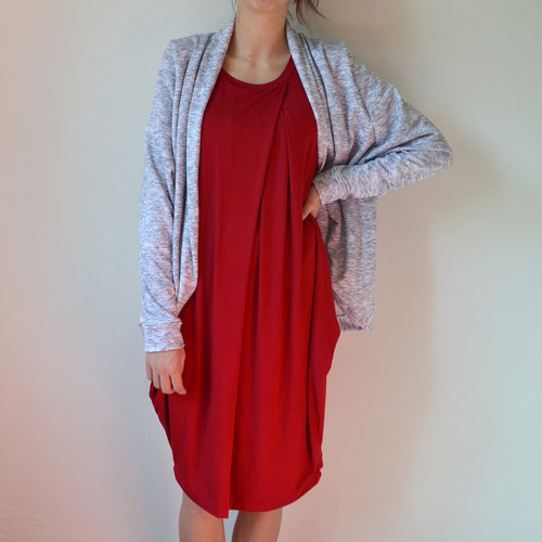 Šaty WIDE Red — foto 2