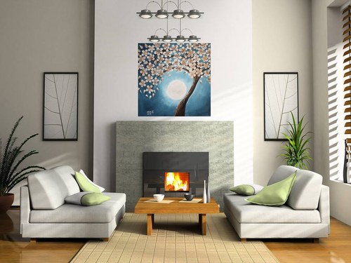 Energetický obraz, Strom - 70 x 70cm — foto 5