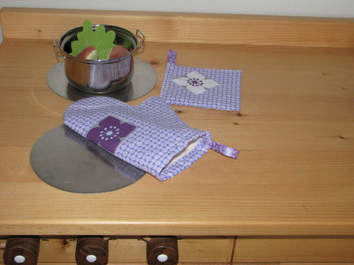 Chňapka - fialová — foto 2