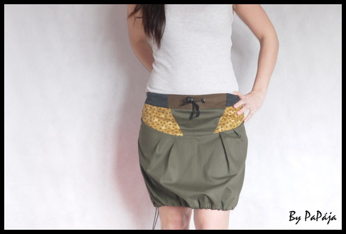 Khaki skirt — foto 2