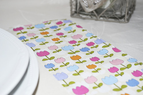 SADA - Stolní prostírání - tulipány — foto 3