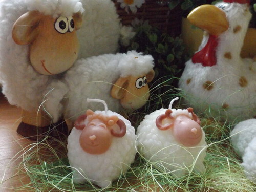 Svíčka beránek — foto 3