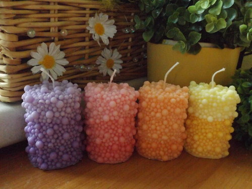 Svíčka "Bublinková" — foto 2