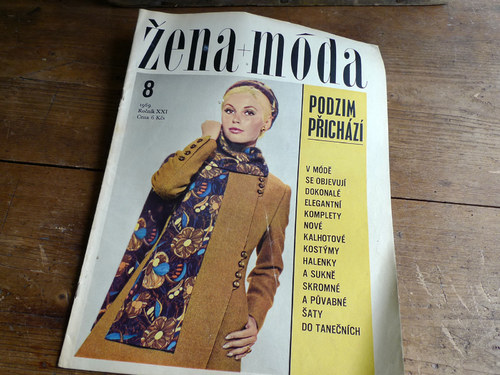 ŽENA a MÓDA ... módní časopis ... 8/1969 — foto 2