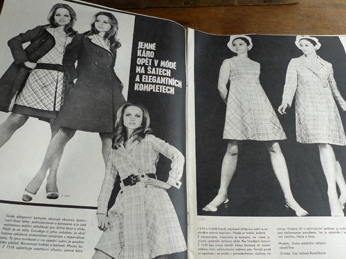 ŽENA a MÓDA ... módní časopis ... 8/1969 — foto 3