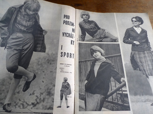 ŽENA a MÓDA ... módní časopis ... 9/1965 — foto 3