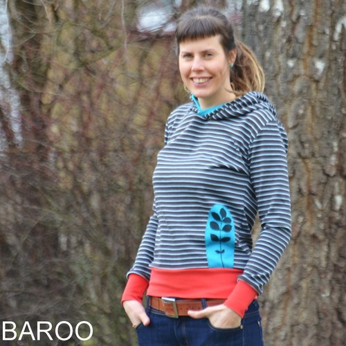 Mikina s kapucou... M-L — foto 2