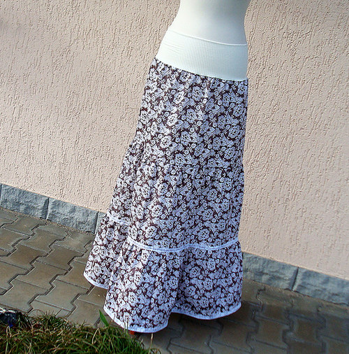Maxisukně kvítkovaná — foto 2