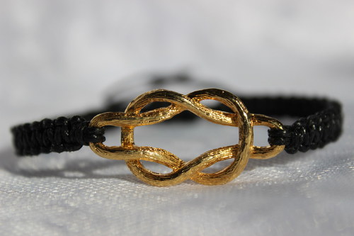 Náramek macramé/shamballa — foto 2