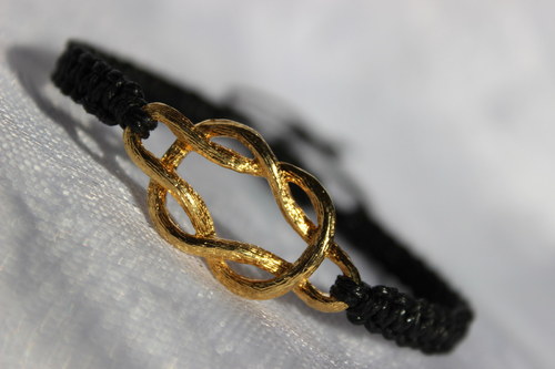 Náramek macramé/shamballa — foto 6