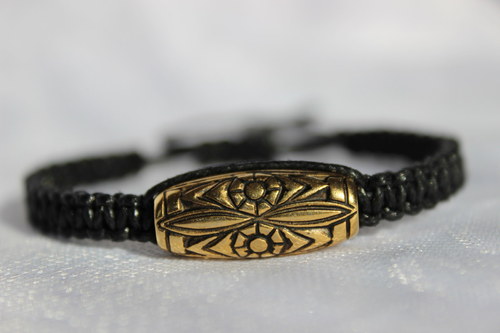 Náramek macramé/shamballa — foto 2