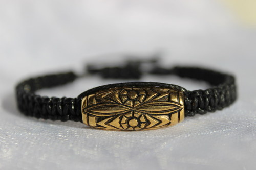 Náramek macramé/shamballa — foto 4
