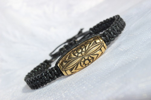 Náramek macramé/shamballa — foto 6