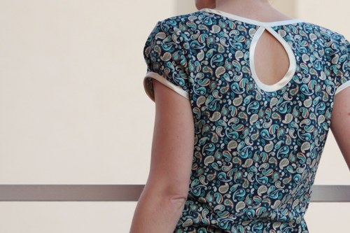 Tričko Rikke blue — foto 3
