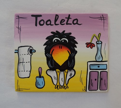 Cedulka na dveře-Toaleta — foto 2