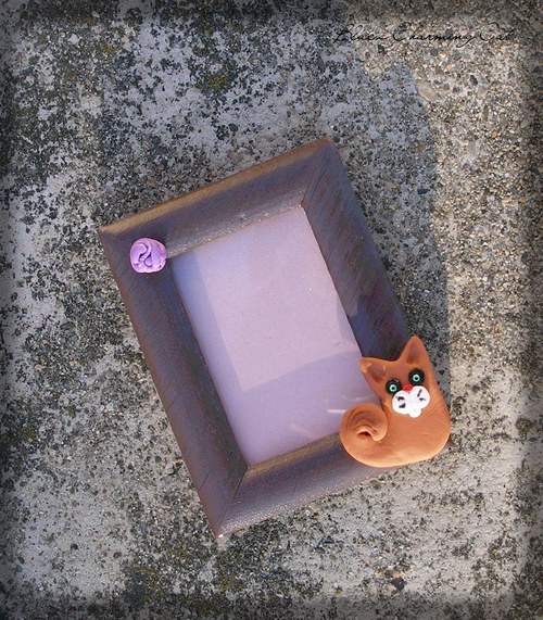 Rámeček "Kočička a klubíčko" — foto 2