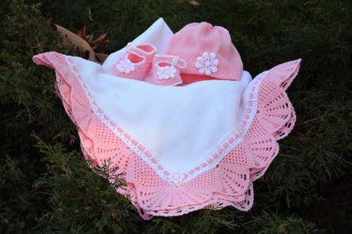 BABY dečka "bilo/růžová" — foto 2