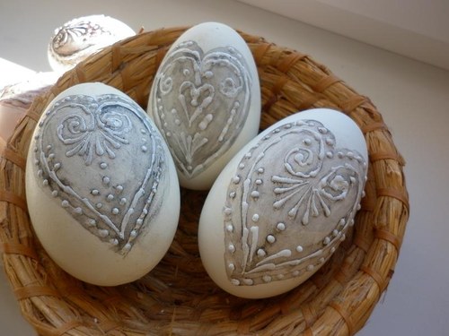 HUSÍ kraslice ve stylu shabby chic — foto 2
