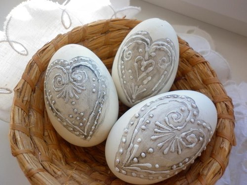 HUSÍ kraslice ve stylu shabby chic — foto 3
