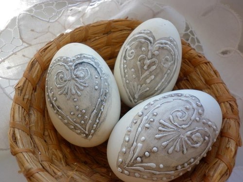 HUSÍ kraslice ve stylu shabby chic — foto 4