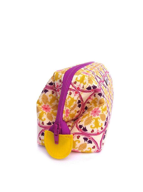 Rámečková kosmetická kabelka - Lila Ornaments — foto 2