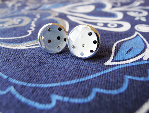 Náušnice 12mm - chirurgická ocel — foto 2