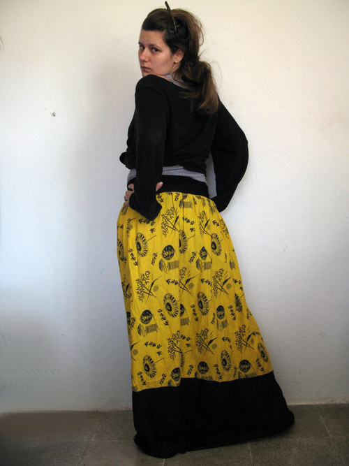 Recy retro dlouhá sukně — foto 5
