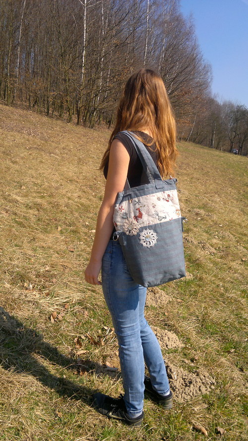 Dámská plátěná taška — foto 4