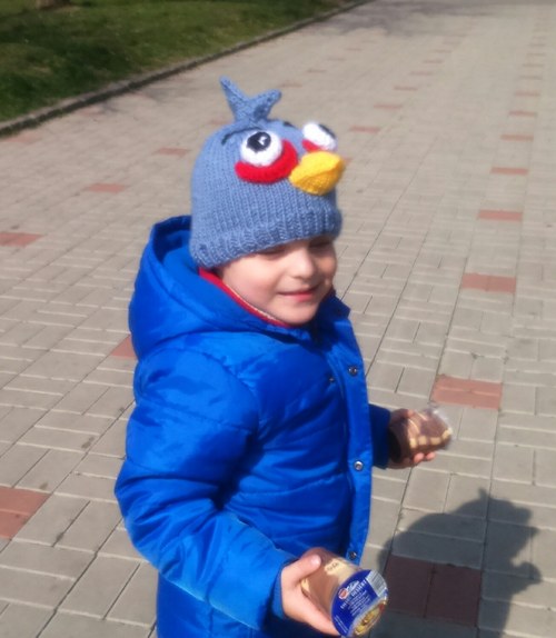 Čepička Modrý ptáček Moudivláček — foto 2