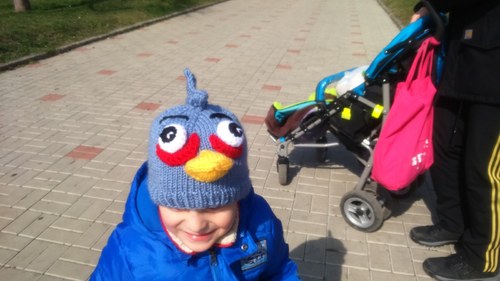 Čepička Modrý ptáček Moudivláček — foto 5