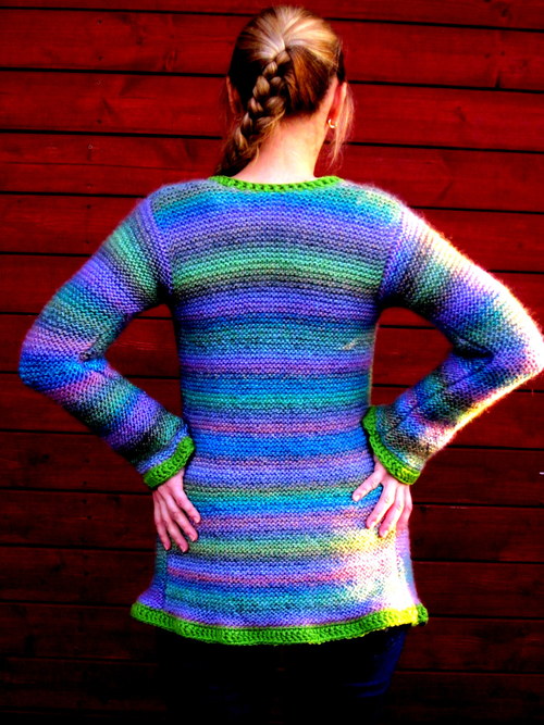 Jarní a letní vlněný utíkáček — foto 5