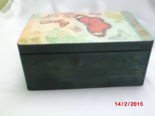 Dřevěný box "Carte postale" — foto 2