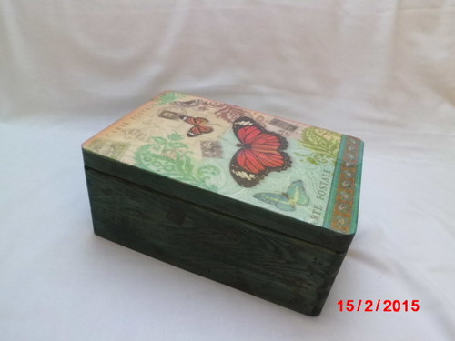 Dřevěný box "Carte postale" — foto 5