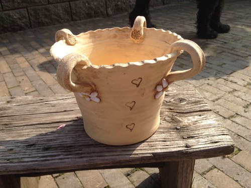 Světlý květináč — foto 2