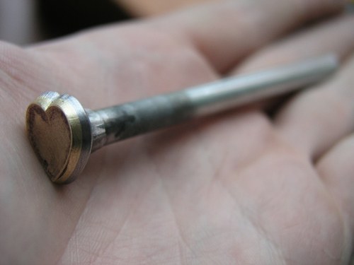 Sada razidel do skla - 2 srdce — foto 3
