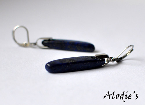 Modré tyčinky z lapsis lazuli — foto 2