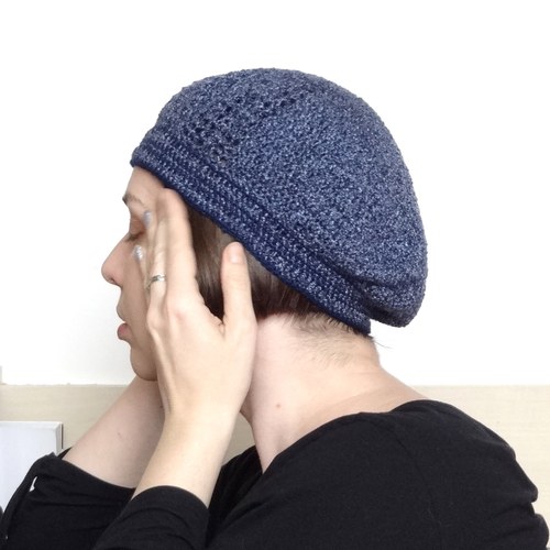Džíny! - lehký letní baret — foto 2
