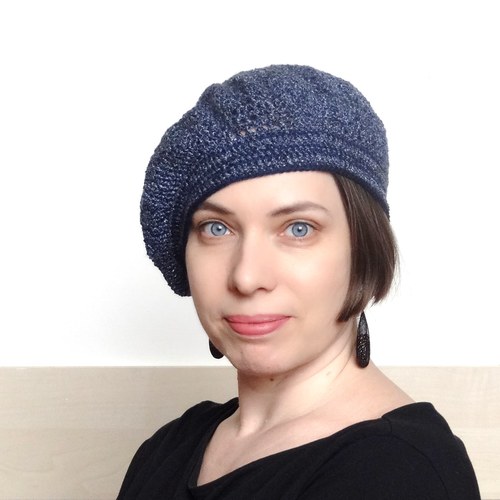 Džíny! - lehký letní baret — foto 3