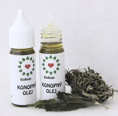 Konopný olej 10ml — foto 2