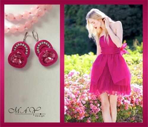 Sutaškové náušnice Rosy — foto 3