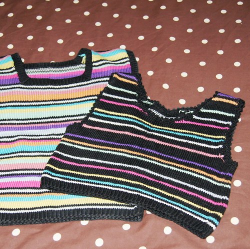 Pastelkový ručně pletený TOP — foto 4