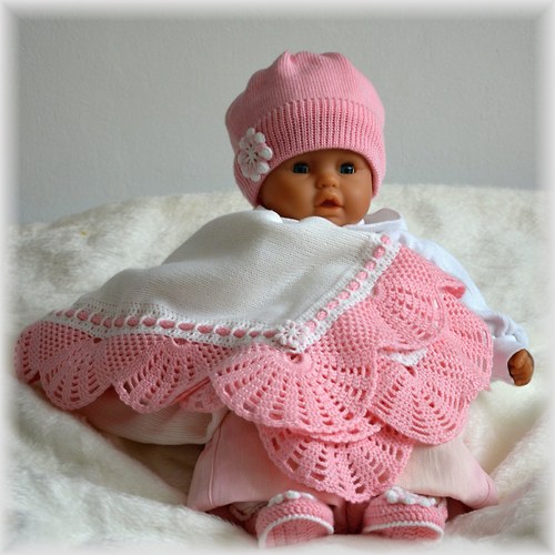BABY dečka "bilo/růžová" — foto 6